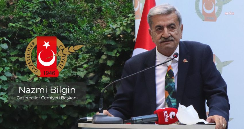 Gazeteciler Cemiyeti Başkanı Nazmi Bilgin, Halk TV’ye kayyım atanmasına tepki