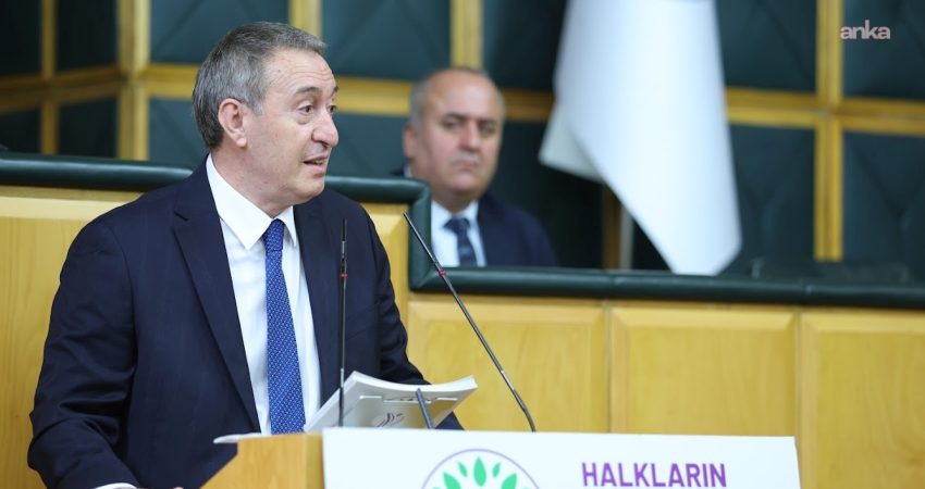DEM Parti Eş Genel Başkanı Tuncer Bakırhan, Halk TV’ye kayyım
