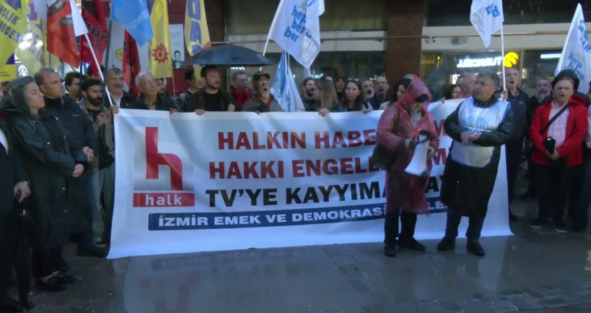 İzmir Emek ve Demokrasi Güçleri, Halk TV’ye yönelik polis operasyonu,