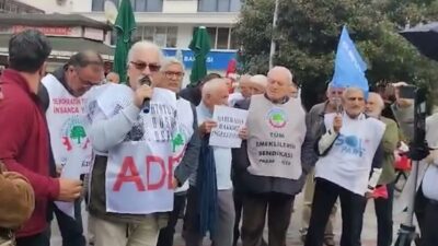 Pazar Emek ve Demokrasi Güçleri, Halk TV'ye kayyum atanmasını protesto etti. 
