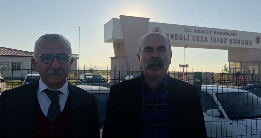 Halkın Kurtuluş Partisi (HKP) avukatları, Konya Ereğli Cezaevi’nde tutuklu bulunan