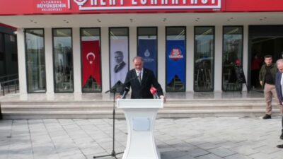 İBB, Kent Lokantalarının 22’ncisini Zeytinburnu Çırpıcı’da hizmete açtı. Açılışta konuşan