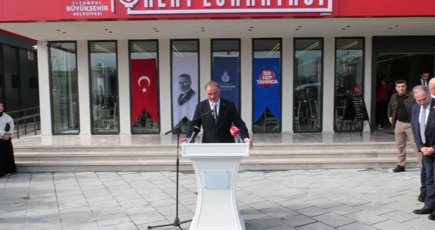 İBB, 22’nci Kent Lokantasını Çırpıcı’da açtı… Nuri Aslan: Cumhuriyet halkçılıktır İBB, Kent Lokantalarının 22’ncisini Zeytinburnu Çırpıcı’da hizmete açtı. Açılışta konuşan