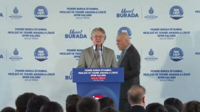 İBB Başkanvekili Nuri Aslan, Pendik Borsa İstanbul Mesleki ve Teknik