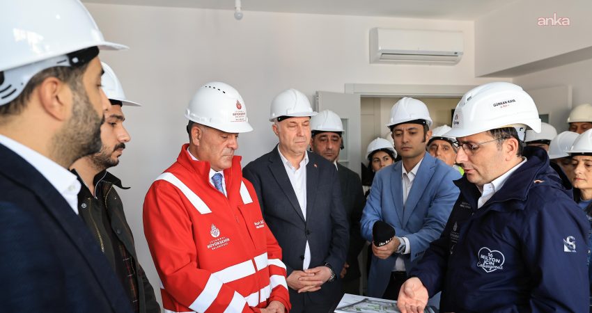 İBB Başkanvekili Nuri Aslan, Kartal’da KİPTAŞ tarafından yürütülen Metem Birlik