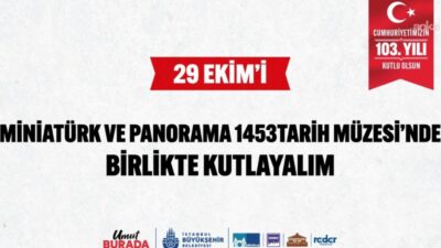 İstanbul Büyükşehir Belediyesi (İBB) iştiraklerinden Kültür AŞ, Cumhuriyet Bayramı dolayısıyla