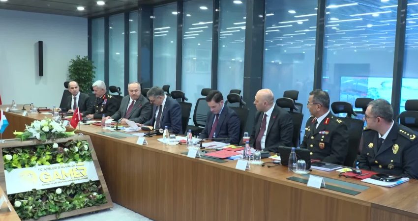 İçişleri Bakanı Mustafa Çiftçi, Lüksemburg Temsilciler Meclisi Başkanı Claude Wiseler