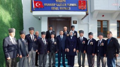 İçişleri Bakanı Mustafa Çiftçi, Türkiye Muharip Gaziler Derneği’ni ziyaret ederek
