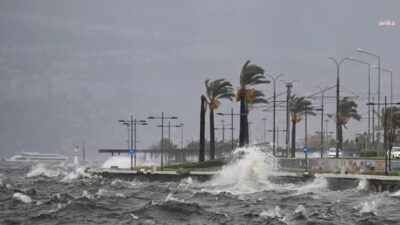 İçişleri Bakanlığı, Meteoroloji Genel Müdürlüğü'nün son tahminlerine dayanarak, 17 Ekim