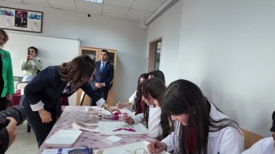 Iğdır Nene Hatun Mesleki ve Teknik Anadolu Lisesi öğrencileri, Azerbaycan’ın