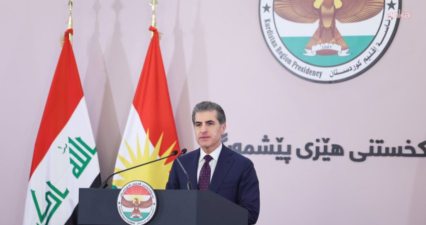 Irak Kürt Bölgesel Yönetimi (IKBY) Başkanı Neçirvan Barzani, Türkiye'de yürütülen