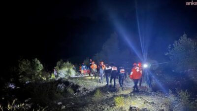 Isparta’nın Sütçüler ilçesindeki Yazılı Kanyon mevkisinde kaybolan 14 kişilik İHH