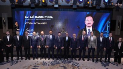 İstanbul 2 No'lu Baro başkan adayı Ali Kasım Tuna'nın baro