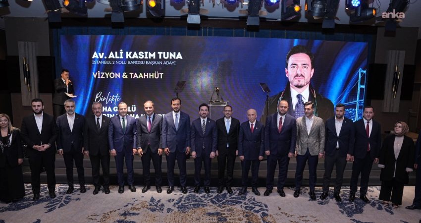 İstanbul 2 No'lu Baro başkan adayı Ali Kasım Tuna'nın baro