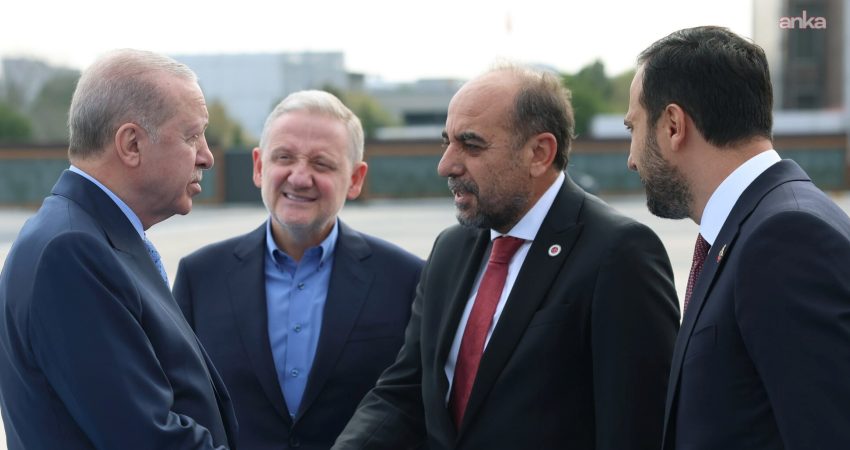 İstanbul 2 Nolu Barosu, başkanlığa seçilen Rıza Saka, Cumhurbaşkanı Recep