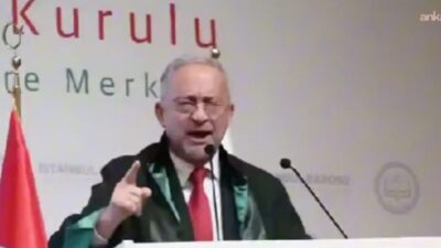 İstanbul Barosu Başkanı Ümit Kocasakal, avukat Prof. Dr. Osman Korkut