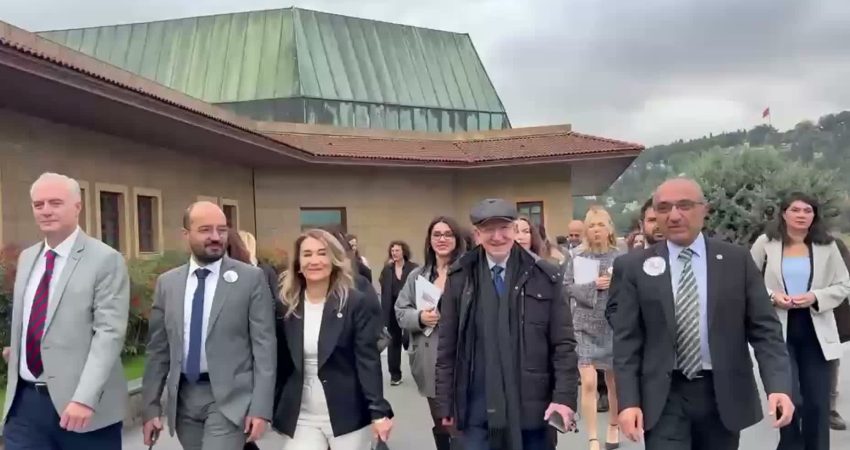 İstanbul Barosu’nun 128. Olağan Genel Kurulu’nda başkanlık için Haliç Kongre