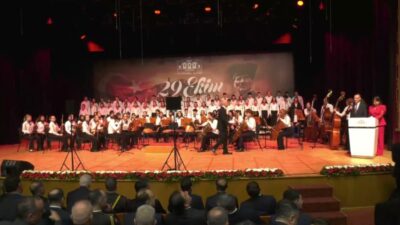 Cumhuriyet’in 103. kuruluş yıl dönümü, Cemal Reşit Rey Konser Salonu’nda