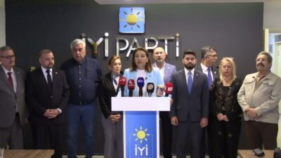 İYİ Parti İzmir İl Başkanı Ülkü Doğan, İzmir Büyükşehir Belediye