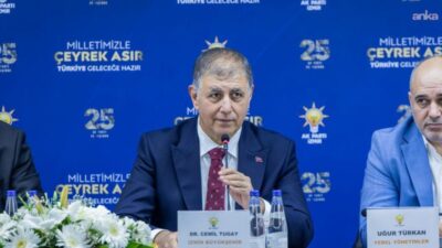 İzmir Büyükşehir Belediye Başkanı Cemil Tugay, AK Parti İzmir İl