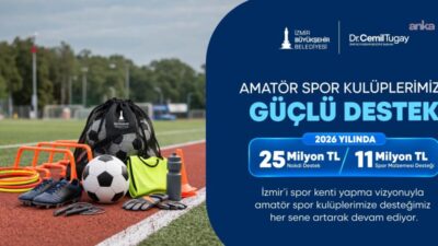 İzmir Büyükşehir Belediyesi, 2026 yılında kent genelinde faaliyet gösteren 261