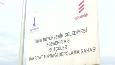 İzmir Büyükşehir Belediyesi, hafriyat toprağını kontrollü sahalarda yönetirken kullanım ömrünü