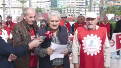DİSK’e bağlı Devrimci Emekliler Sendikası Ege Bölge Temsilciliği ve İzmir