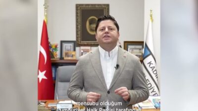 Kadıköy Belediye Başkanı Mesut Kösedağı, 23 yıldır mensubu olduğu CHP'den