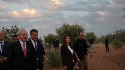 CHP Genel Başkanı Kemal Kılıçdaroğlu, Gaziantep programı kapsamında zeytin üreticileriyle