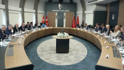 CHP Genel Başkanı Kemal Kılıçdaroğlu, Lüksemburg Temsilciler Meclisi Başkanı Claude Wiseler