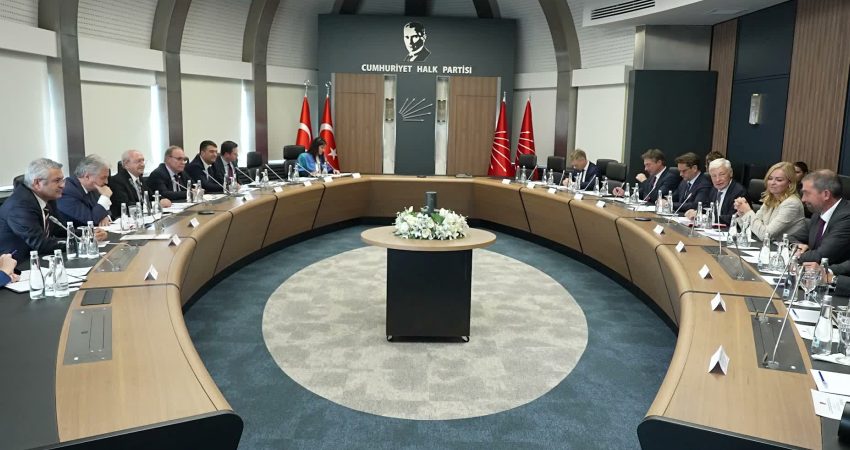 CHP Genel Başkanı Kemal Kılıçdaroğlu, Lüksemburg Temsilciler Meclisi Başkanı Claude Wiseler