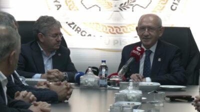 CHP Genel Başkanı Kemal Kılıçdaroğlu, Cizre Ticaret ve Sanayi Odası'na yaptığı