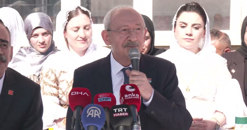 CHP Genel Başkanı Kemal Kılıçdaroğlu, Kürt sorununun çözümüne ilişkin süreci