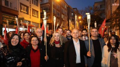 Kırıkkale Belediyesi tarafından 29 Ekim Cumhuriyet Bayramı dolayısıyla düzenlenen fener