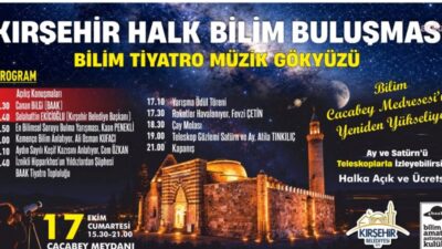 Kırşehir Belediyesi, Cacabey Gökbilim Medresesi’nin bilim tarihindeki mirasını yaşatmak ve