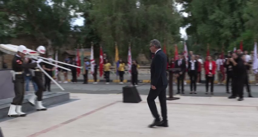 KKTC Cumhurbaşkanı Tufan Erhürman, Türkiye Cumhuriyeti’nin kuruluşunun 103’üncü yıl dönümü