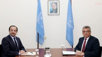 KKTC Cumhurbaşkanı Tufan Erhürman, Güney Kıbrıs Rum Yönetimi lideri Nikos
