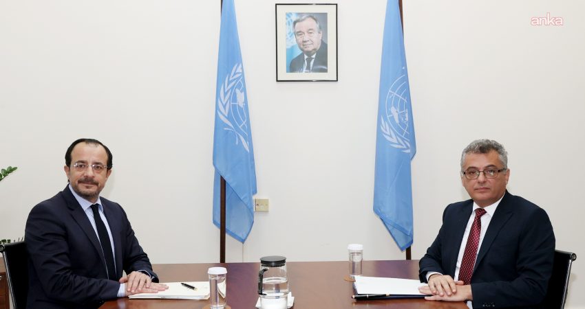 KKTC Cumhurbaşkanı Tufan Erhürman, Güney Kıbrıs Rum Yönetimi lideri Nikos