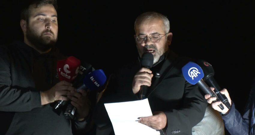 Kocatepe Camii’nden Melike Hatun Camii’ne, “Gazze İçin Özgür Filistin Yürüyüşü” gerçekleştirildi İsrail'in 10 Ekim 2025'teki ateşkese rağmen Gazze'ye yönelik saldırılarını protesto