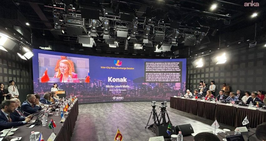 Konak Belediye Başkanı Nilüfer Çınarlı Mutlu, Güney Kore’nin başkenti Seul’de