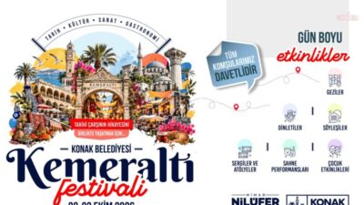 Konak Belediyesi’nin, Kemeraltı Çarşısı’nın mirasını yaşatmak amacıyla düzenleyeceği "Kemeraltı Festivali"