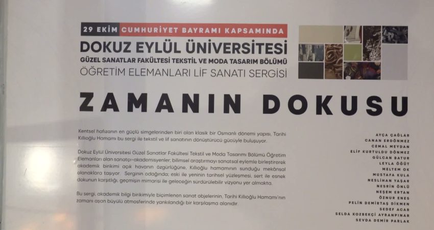 Konak Belediyesi ile DEÜ Güzel Sanatlar Fakültesi Tekstil ve Moda