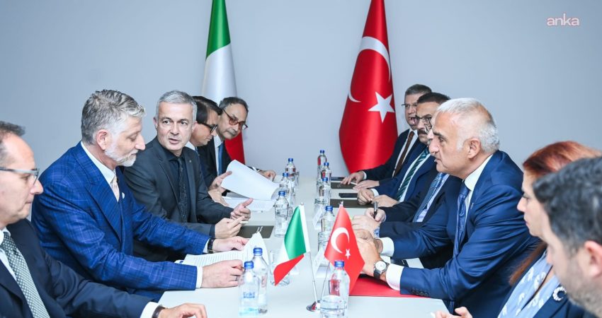 Kültür ve Turizm Bakanı Mehmet Nuri Ersoy, Denizli’de İtalya Kültür