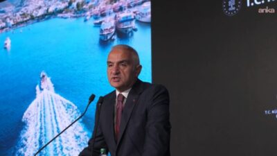 Kültür ve Turizm Bakanı Mehmet Nuri Ersoy, Türkiye'nin üçüncü çeyrek