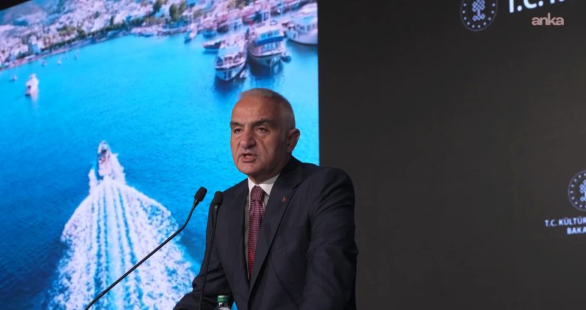 Kültür ve Turizm Bakanı Mehmet Nuri Ersoy, Türkiye'nin üçüncü çeyrek