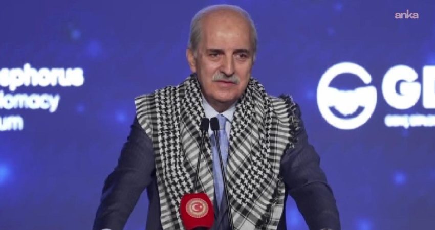 TBMM Başkanı Numan Kurtulmuş, "2026 Nobel Barış Ödülü’nün, İsrail’in Gazze’de