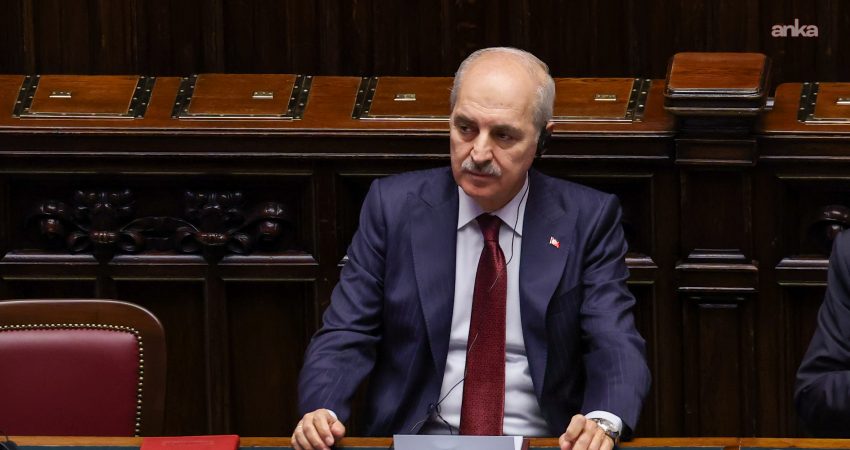 TBMM Başkanı Numan Kurtulmuş, uluslararası toplumun, İsrail’in Filistin’e yönelik saldırganlığı