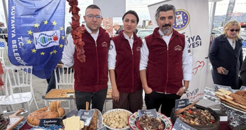 Kütahya Belediyesi, 8. Afyon Gastronomi Festivali’ne kentin coğrafi işaretli yöresel