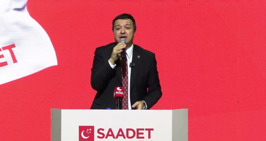 Saadet Partisi Genel Başkanı Mahmut Arıkan, Türkiye’de güven ve ahlak