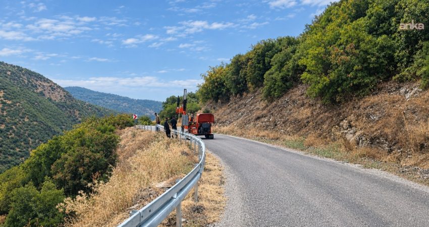 Manisa Büyükşehir Belediyesi, yol güvenliğini artırmak ve yol kenarındaki riskleri